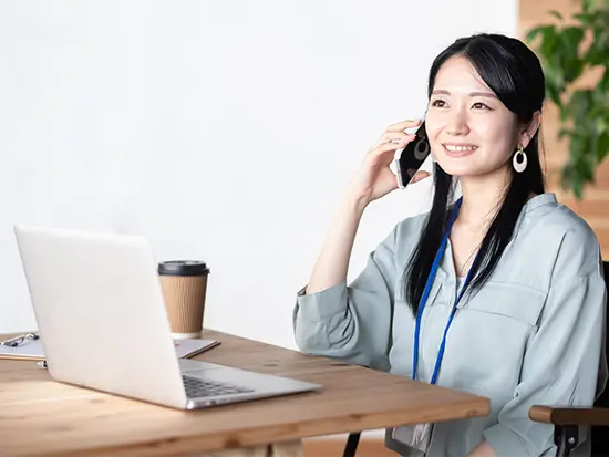 女性が安心して長期的に活躍できる環境を整えています。