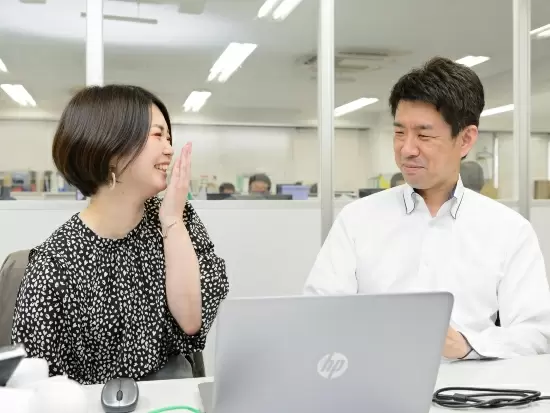 少数精鋭の当社。社員同士の仲はとても良く、風通しの良い環境です。