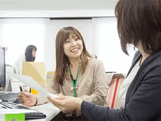 働く女性を応援♪働きやすい環境を整えています。