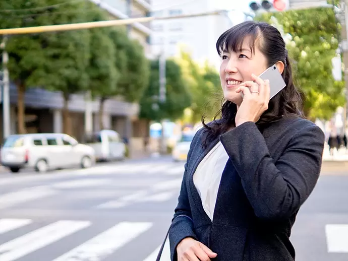 お客さまからの「ありがとう」がモチベーションにつながります。
