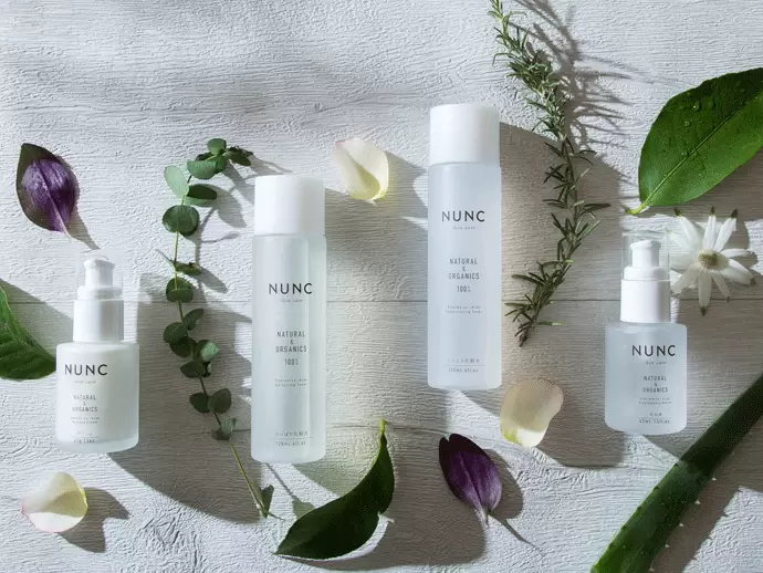 国産オーガニック・スキンケアブランド、『NUNC』を展開。