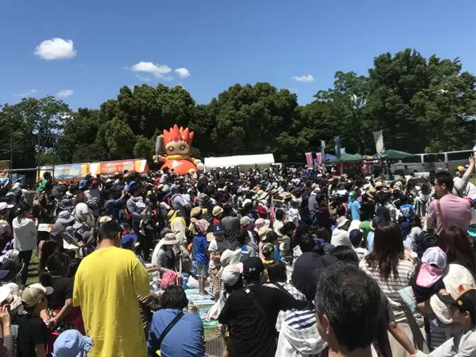 プロサッカーチームのサッカー教室など、大規模イベントも運営中です。