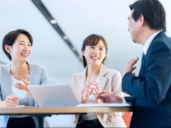 厚生労働大臣認可の『えるぼし』を取得している企業。今後も女性が安心して働ける環境を作っていきます！