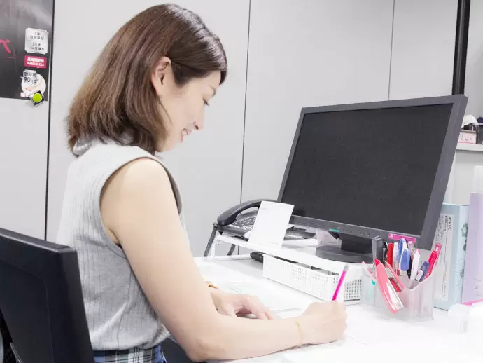 残業ほぼなし！メリハリをつけてお仕事ができます♪