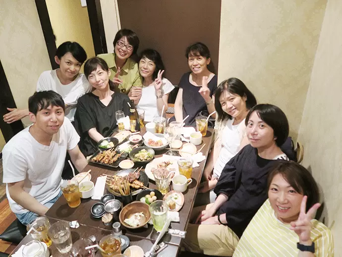 定期的に親睦会を実施しています！風通しがよく、アットホームな職場です♪