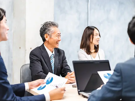 女性の先輩も長くはたらいている人がたくさん。何でも気軽に相談できます