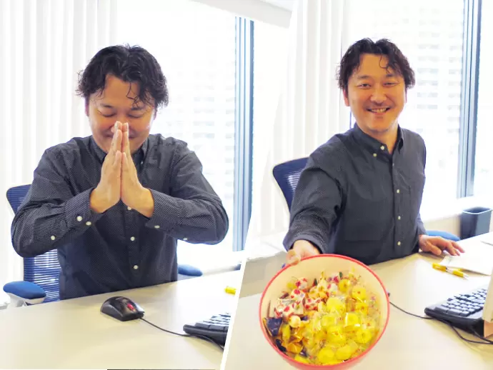 ＼＼あなたの力を貸してください／／　一緒にキャンディを食べながら（笑）頑張りましょう！