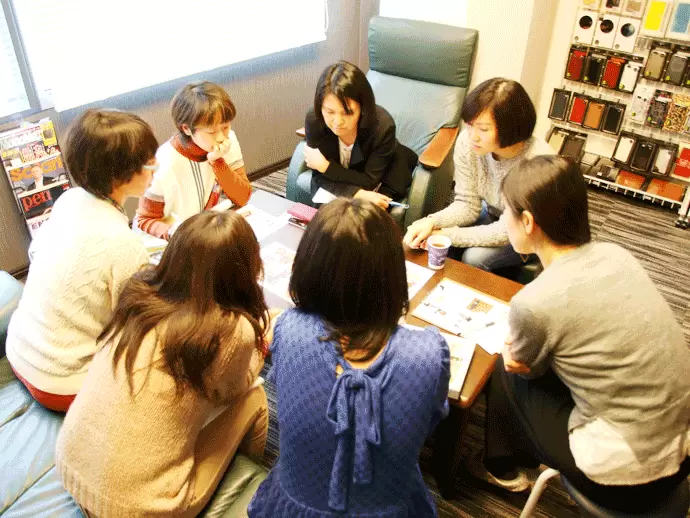 女性だけの企画会議。あなたならではのアイデアを発信して下さい。