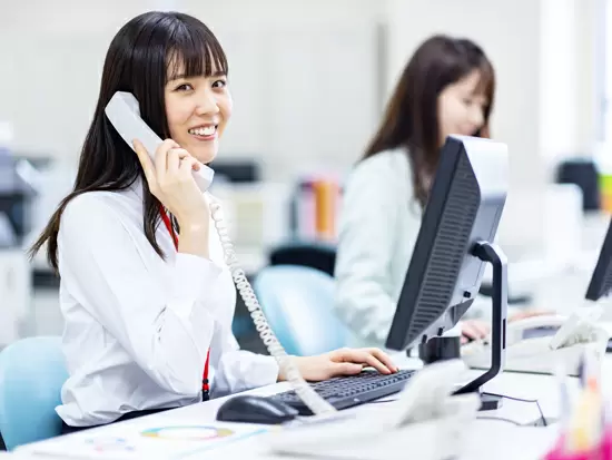 女性の活躍が目立っている当社。残業ほぼなしで働きやすさもバツグン♪