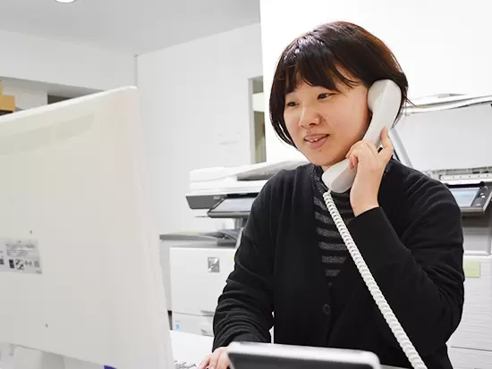 お客様からの電話注文などで「このゼリーがおいしくて大好き」など、喜びの声を聞けることも！