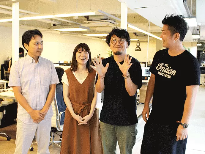 誰でも気軽に意見を言えるフラットな社風が魅力。どの先輩も気さくな性格の持ち主ばかり！
