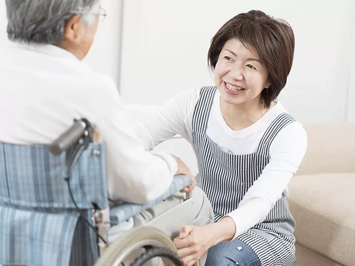 ご利用者様一人ひとりが自分らしく生活できるようにサポートしています。