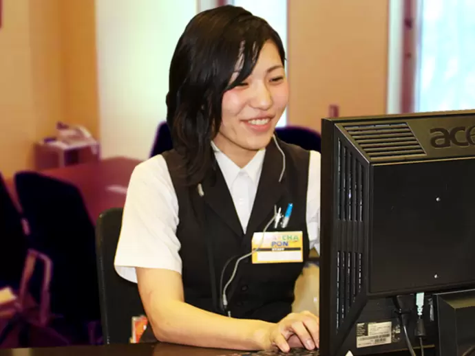 困ったことは即相談できるようなフォロー体制です！