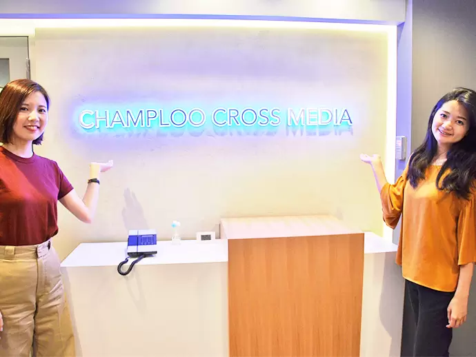 渋谷のオフィスでは、グループ企業も同じ拠点で働いています。