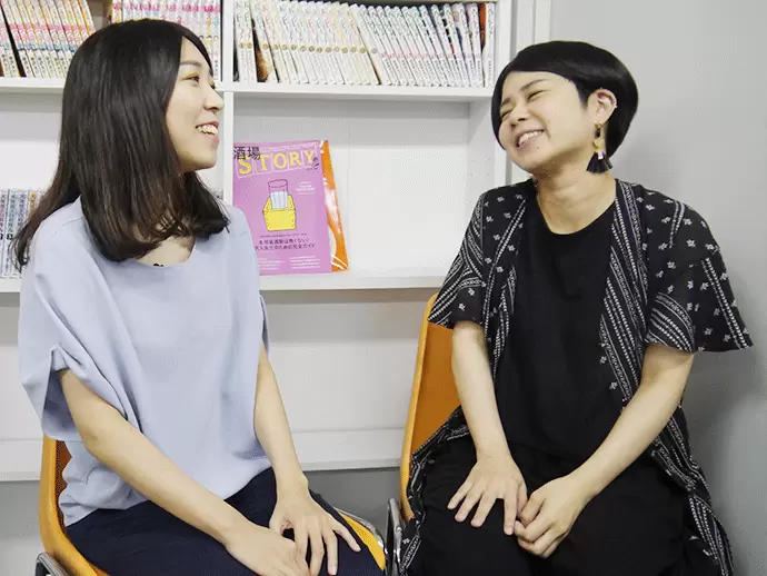 常に笑いが絶えず、風通しの良い賑やかな雰囲気の職場です♪