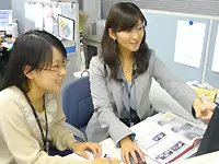 先輩も丁寧に教えてくれるので、着実に仕事を覚えていくことができます