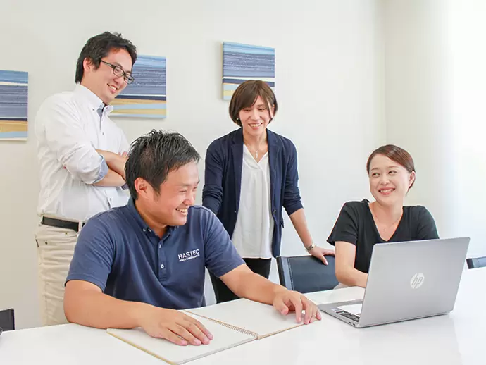 アットホームで仲の良い社風。社員同士のコミュニケーションが盛んです♪