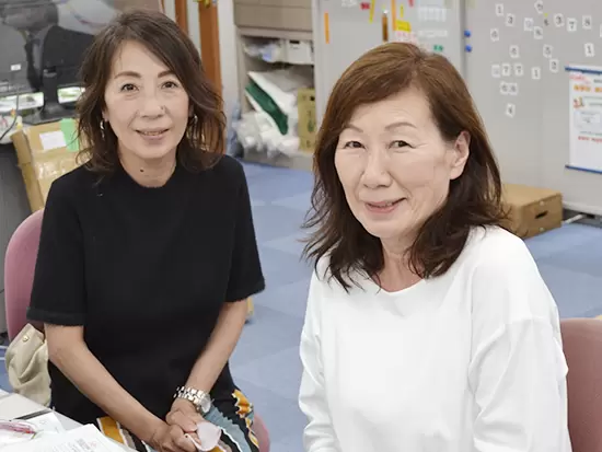 20～60代が活躍中♪　年齢を重ねながら長く働けます！
