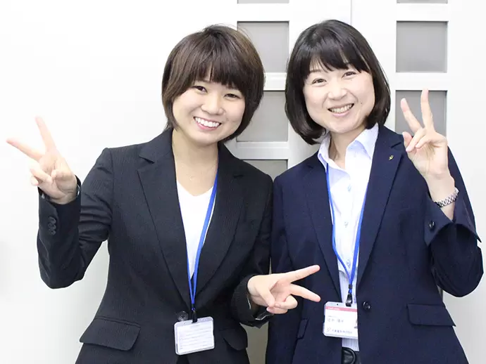 現在3名の女性社員が営業として活躍中☆子育てや家庭と両立をしながら楽しく働ける環境です！