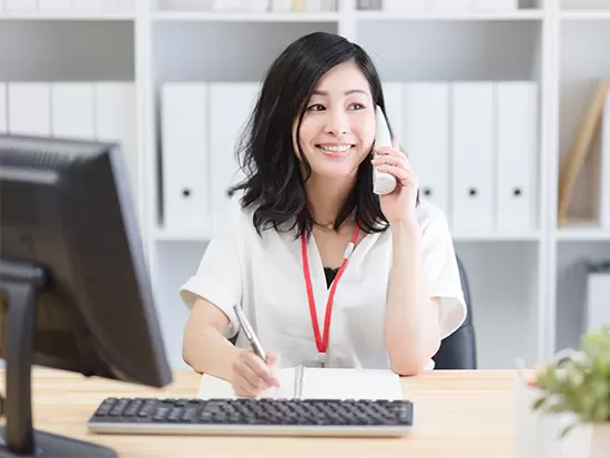 基本残業なし＆土日祝休みの環境で、のびのび働いていけます。