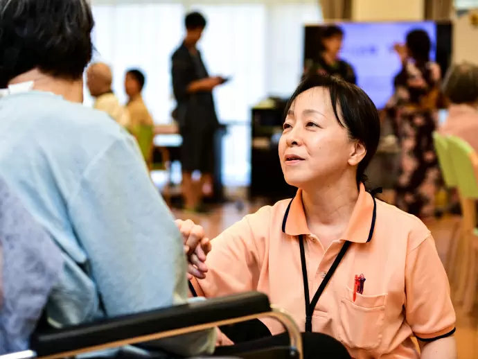 介護ほど素晴らしい職はない。そう思えるのは働く環境が整っているからです。