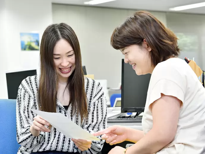 周りには経験豊富な先輩がいます。どんどん聞いて覚えていって下さい。