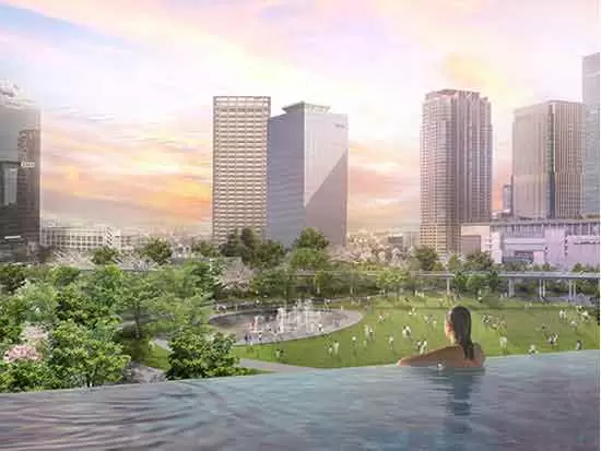 2025年3月「うめきた2期地区開発プロジェクト」に 関西最大級の都市型スパ事業がＯＰＥＮ！