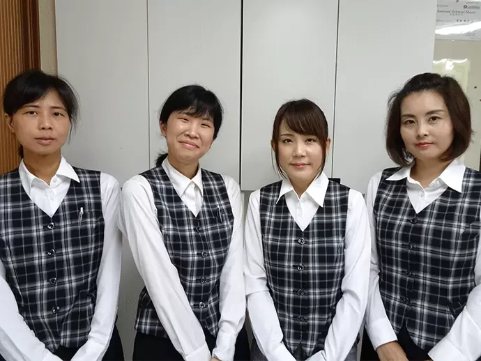 ワーママさん活躍中◎業務や休憩中で子供の話もよくします♪