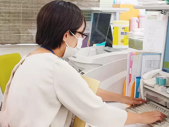 入社後は先輩がちゃんとサポートするので安心してくださいね♪