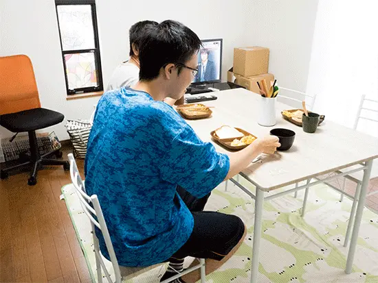 オーガニック食材による食事提供も行っています！