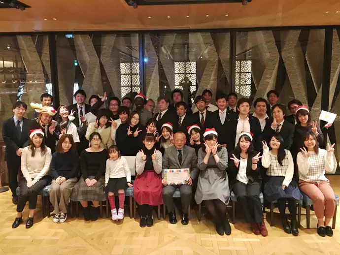 普段の勤務地は違っても、月1回の帰社日やメルマガ、イベントで社員同士のコミュニケーションはバッチリ！