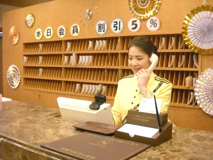 女性社員が全体の約8割、支配人として働く女性は9割。女性にとって働きやすい職場を実現しています！