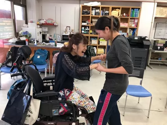 アットホームな環境が魅力です！◎社員とご利用者様の壁もなく働いていますよ♪
