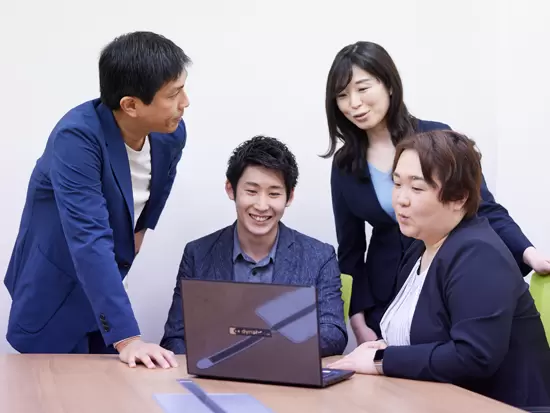 自分が主体となってキャリアを選んだり、スキルアップしていける会社です！