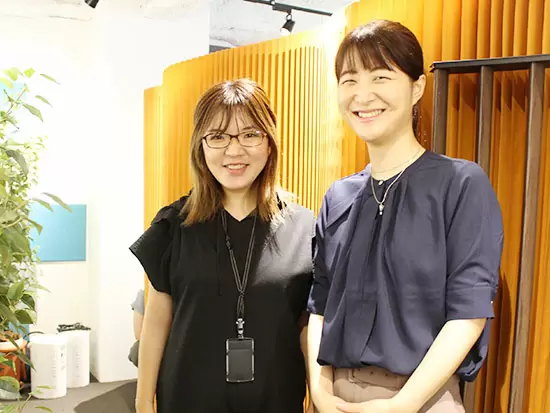 働きやすい環境が整っているから、20代30代の女性がたくさん活躍しています。