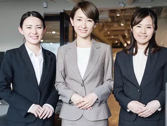20代～40代まで幅広い年代の女性社員が活躍しています！