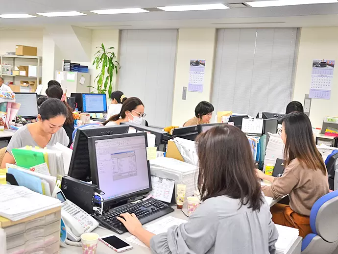 今回の募集では事務未経験の方も歓迎！少しずつ業務に慣れていける環境です。