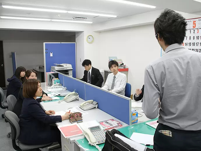 入社後はしっかりとした研修がありますので未経験の方もご安心ください！