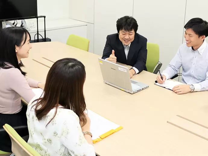 風通しの良いフラットな社風も大きな魅力です！