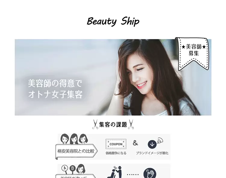 当社が手掛ける新サービス『BeautyShip【ビューティーシップ】』