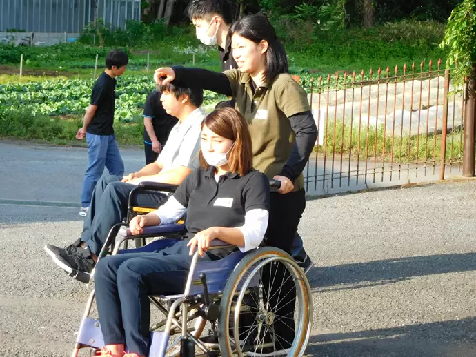 育心会では実戦形式での研修が多いので未経験の方もブランクのある方も安心です♪