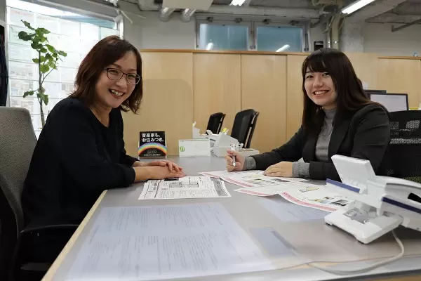 頼りになる先輩がサポートします！