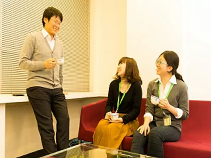 困ったことも相談しやすい、和気あいあいとした雰囲気です。