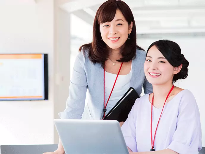 女性スタッフが活躍中！困ったこと、わからないことはなんでもご相談ください。