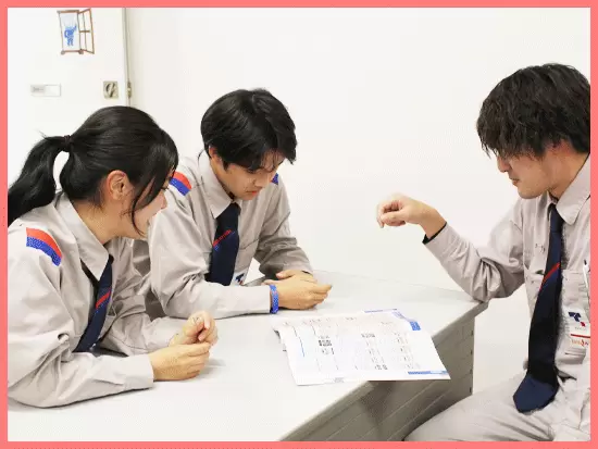 業務に関する知識・スキルは先輩社員がしっかりフォローします！