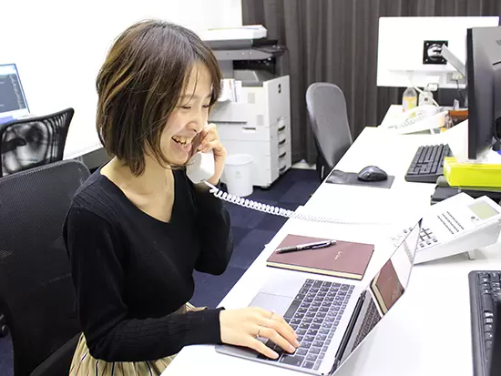 女性が多数活躍中！在宅勤務も可能でライフスタイルに合わせて働けます。