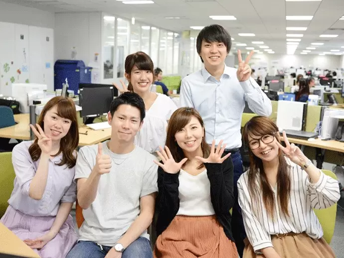 20～30代のメンバーが多く活躍中！残業はほとんどないので、仕事終わりにみんなで女子会、なんてことも♪