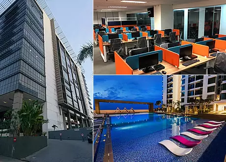 プール付きのコンドミニアムをご用意しています！