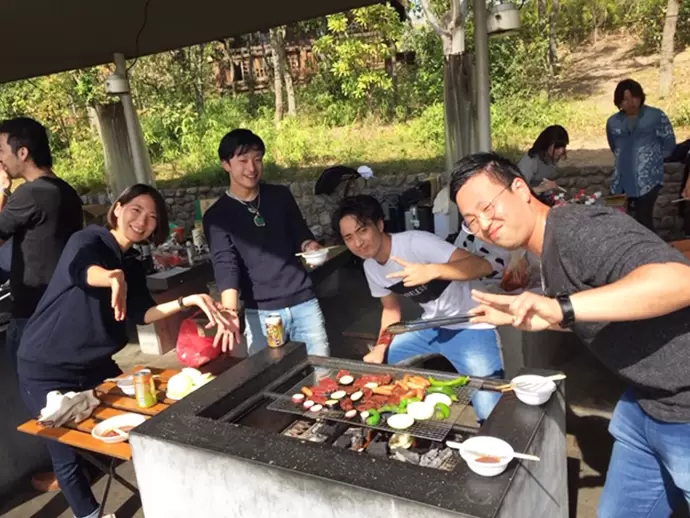 季節に合わせたイベントもたくさん！夏はBBQを楽しみました！