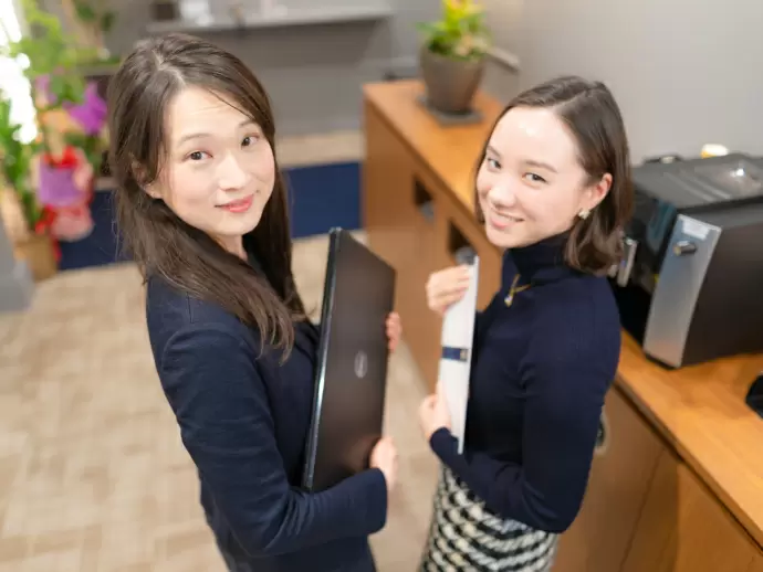 同じ志を持ったスタッフ同士、切磋琢磨しあっています！